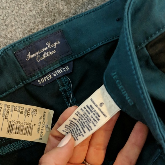 NWT - TEAL AE JEGGINGS - Picture 3 of 4